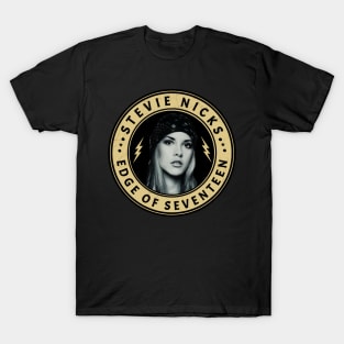 Stevie nicks retro lightning circle T-Shirt